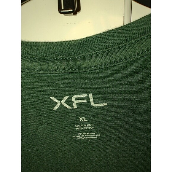 XFL Football Orlando Guardians T-Shirt Mens XL Green Cotton Short Sleeve - Picture 6 of 10